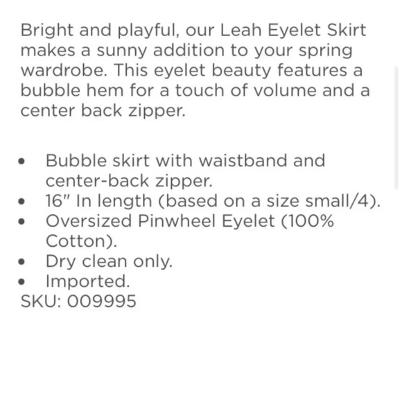 Lilly Pulitzer Leah skirt Resort Yellow oversized pinwheel eyelet Sz 2 New with - Picture 10 of 10